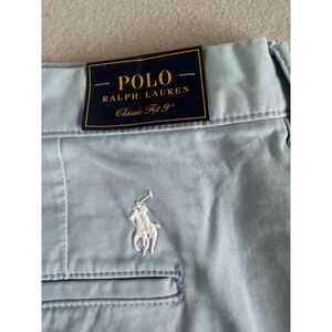 Polo Ralph Lauren Mens Classic Fit 9 Inch Chino Shorts Estate Blue 42 NWT